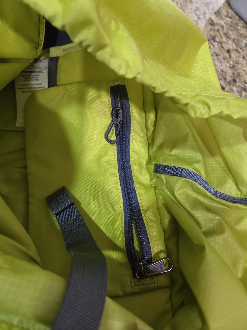 Patagonia One Blue Grey Backpack Roll-top Linked 28L